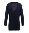 PR698 Premier Ladies Longline V Neck Cardigan Navy colour image